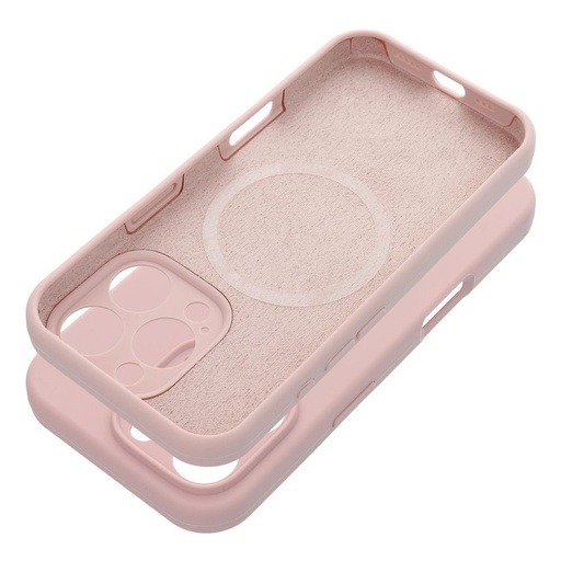 Apple iPhone 17 Pro Max Silicone 2mm MagSafe puzdro (Ružový)