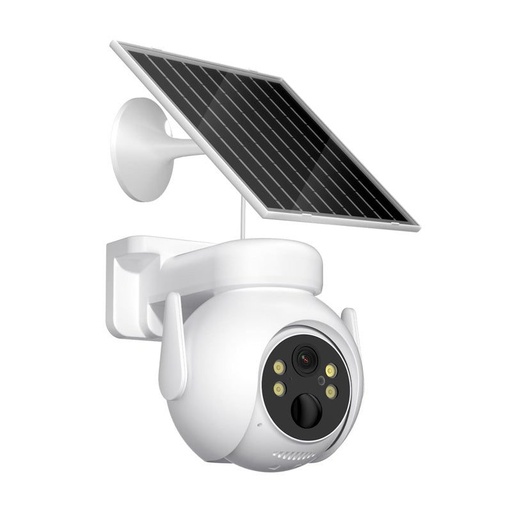 XO CR10 napelemes bezpečnostný IP WiFi kamera 300W (Biely)