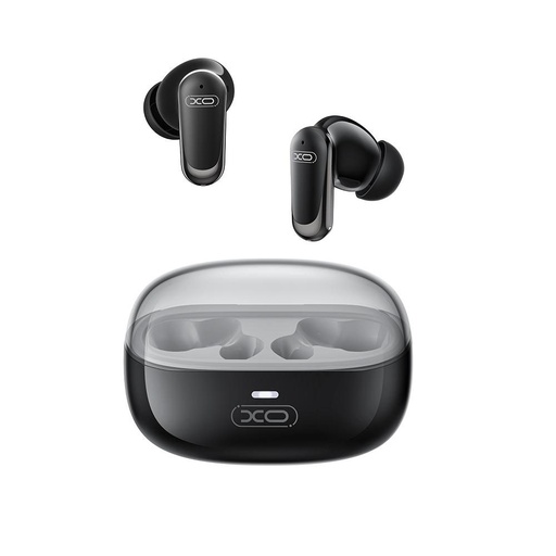 XO G42 ANC+ENC Dual-Mic TWS slúchadlo (Čierny)
