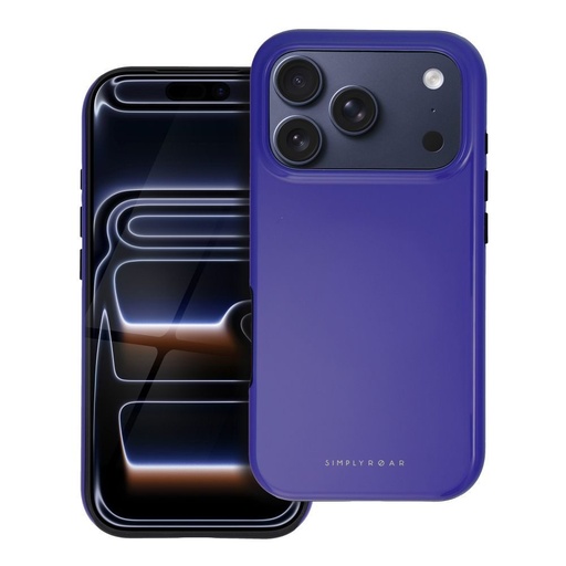 Apple iPhone 16 Pro Max Roar Rainbow bumper zadný kryt (Fialový)