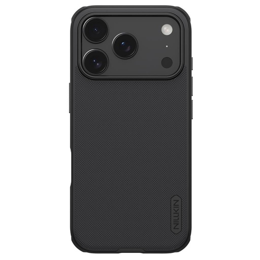 Apple iPhone 17 Pro Nillkin Super Frosted Shield Pro MagSafe zadný kryt (Čierny)