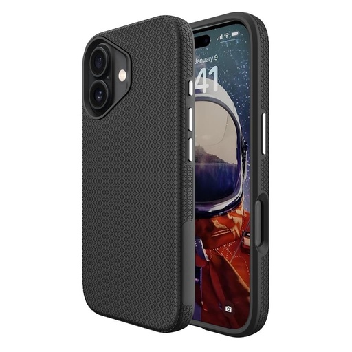 Apple iPhone 16 TOKO Triangle zadný kryt (Čierny)
