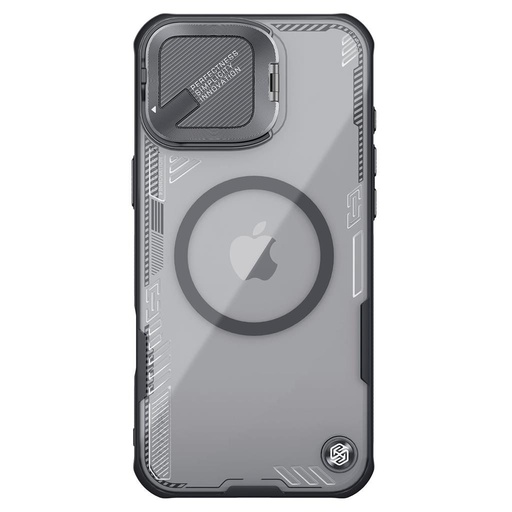 Apple iPhone 16 Nillkin Iceblade Prop magsafe zadný kryt (Čierny)