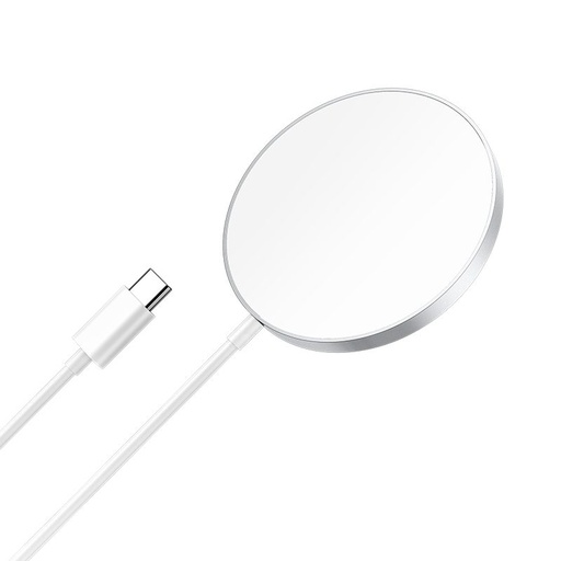Borofone BQ11 bezdrôtový nabíjačka, 15W, strieborný