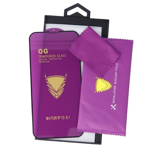 Samsung Galaxy A15 4G & Galaxy A15 5G OG Premium ochranné sklo (Priehľadný čierny s okrajom)
