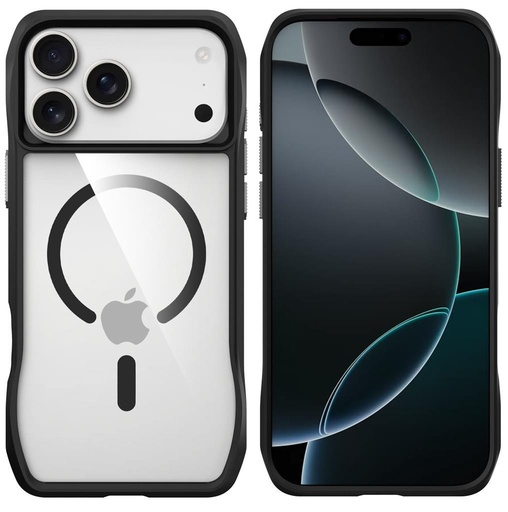 Apple iPhone 17 Pro ROAR Slim Defender MagSafe zadný kryt (Čierny)