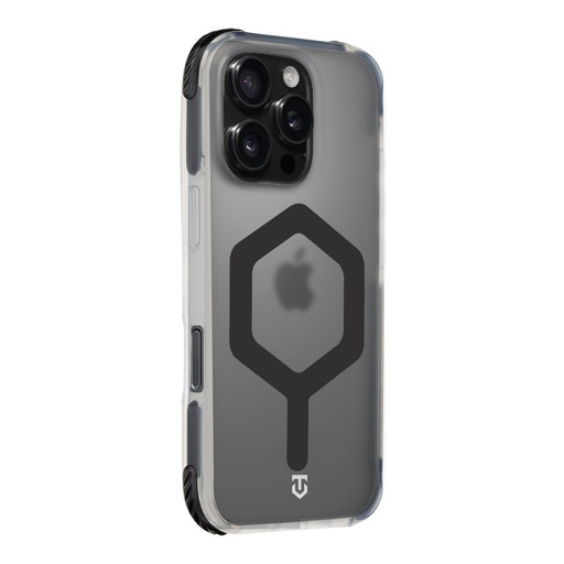 Apple iPhone 16 Pro Tactical MagForce Hexagon puzdro (Čierny)
