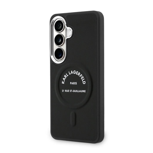 Karl Lagerfeld PU RSG Logo Magnetic Samsung Galaxy S26 (Čierny)