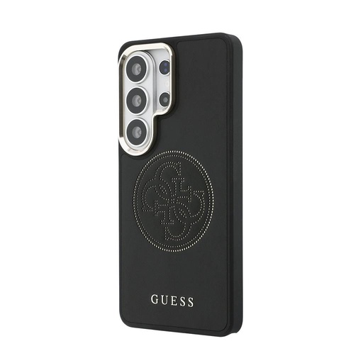 Guess PU Perforated 4G Logo Magnetic Samsung Galaxy S26 Ultra (Čierny)