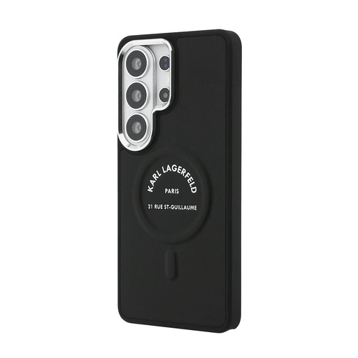 Karl Lagerfeld PU RSG Logo Magnetic Samsung Galaxy S26 Ultra (Čierny)