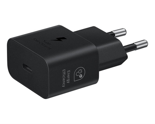 Samsung EP-T2510NBE sieťový rýchlonabíjačka USB-C (Čierny) - 25W