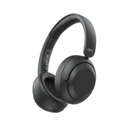 XO BE60 ANC otočný a skladací kov Bluetooth slúchadlá (Čierny)