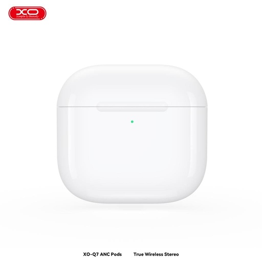 XO Q7 ANC Gen 6 Smart Bin bezdrôtový slúchadlo (Biely)