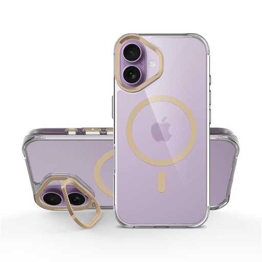 Apple iPhone 17 TOKO Apex capsule magsafe zadný kryt (Zlatý)