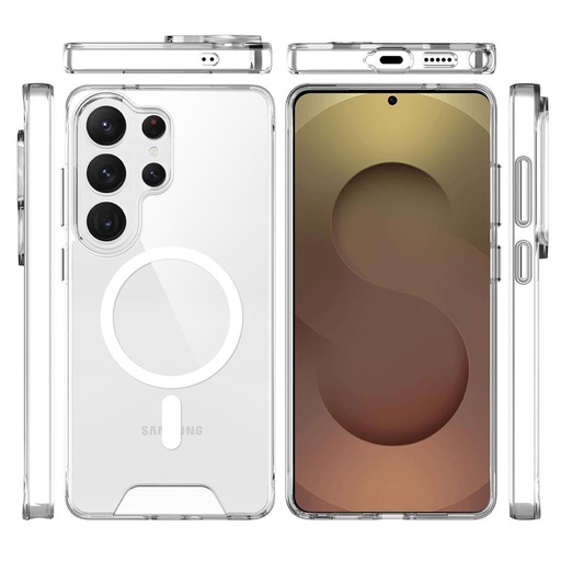Samsung Galaxy S26 Ultra TOKO Space Magsafe zadný kryt (Priehľadný)