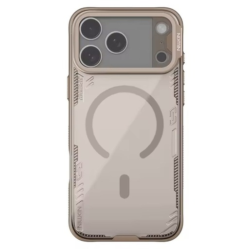 Apple iPhone 17 Pro Max Nillkin Iceblade Prop magsafe zadný kryt (Hnedý)