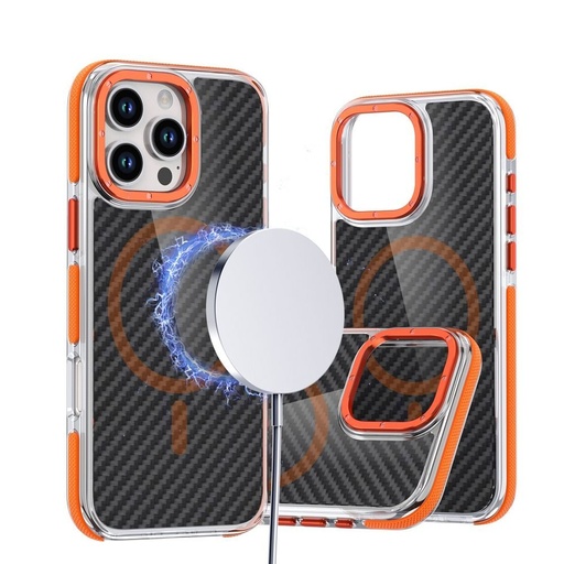 Xiaomi Redmi Note 15 Pro 5G Fiber MagSafe zadný kryt (Oranžový)
