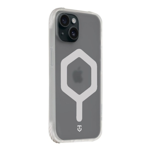 Apple iPhone 15 Tactical MagForce Hexagon puzdro (Biely)