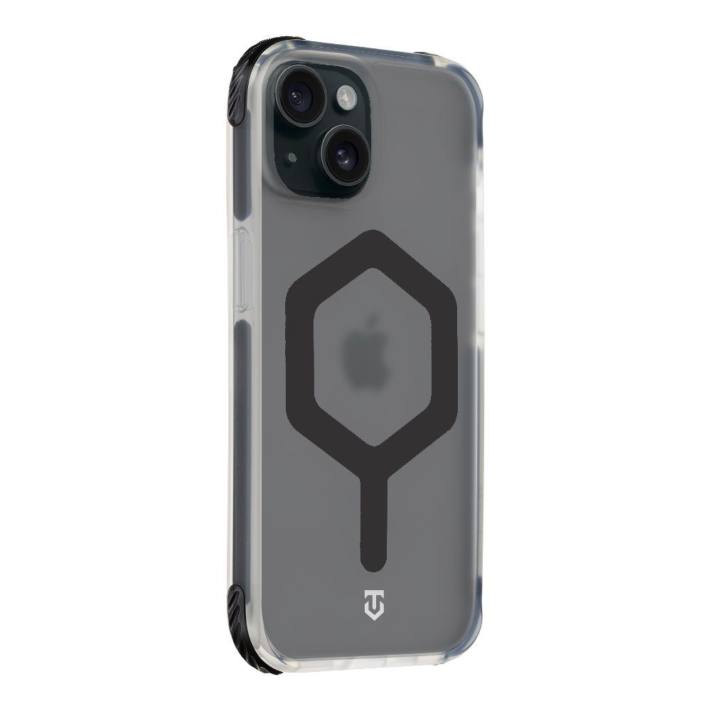 Apple iPhone 15 Tactical MagForce Hexagon tok (Fekete)