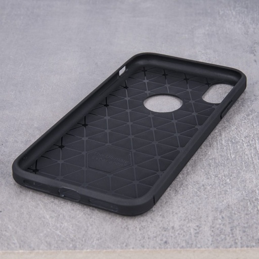 Apple iPhone 12 Mini forcell carbon zadný kryt (Čierny)