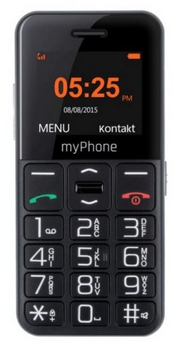 myPhone HALO Easy (Čierny)