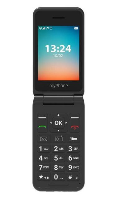 [myp_fl_bk] myPhone FLIP LTE (Black)