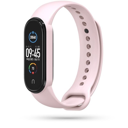 Xiaomi Mi Band 5/6/6NFC Tech Protect Iconband silikónový remienok, ružový
