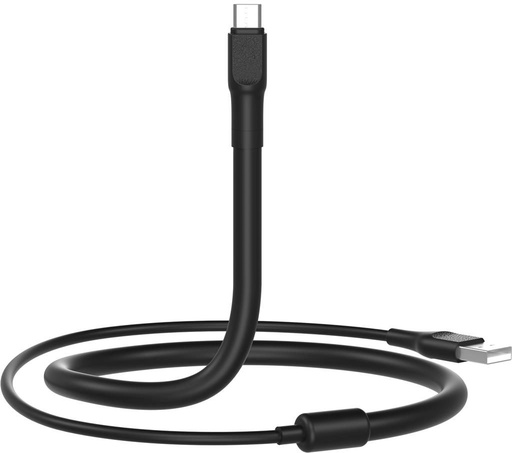 XO NB195 micro USB dátový kábel (Čierny) – 1.2 m, 2 az 1-ben, stolový s držiakom