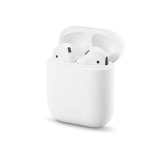 XO Lightning silikónový slúchadlo kryt AirPods-hoz (Biely)