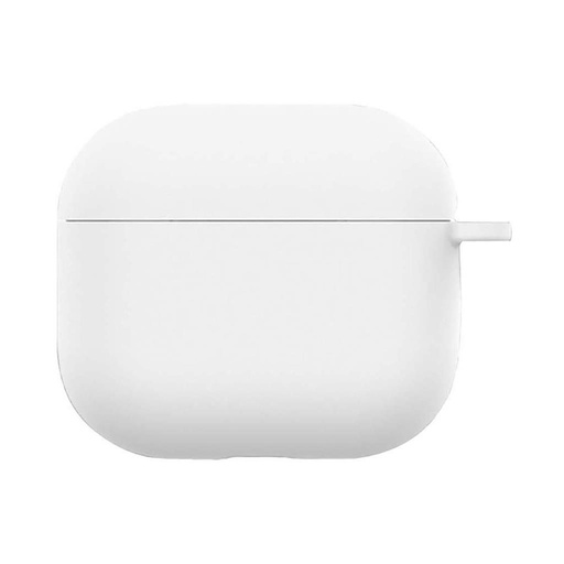 XO K15 slúchadlo puzdro AirPods 3-k s háčikom (Biely)