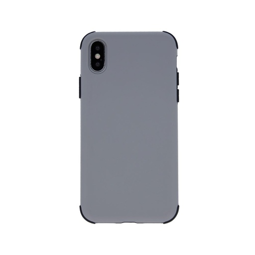 Apple iPhone XR defender rubber odolný proti nárazu zadný kryt (Sivý)