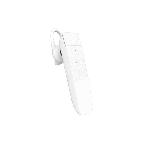 XO BE9 bluetooth headset, BT v5.0, 1,5 hodinky nabíjací čas, 8 hodinový hudba/ 7 hodinový reč , Micro USB nabíjanie, biely