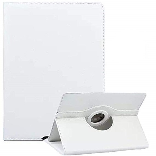 Univerzálny veľkosť 7"-ig otočný tablet puzdro, (Biely)