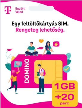 [PP234FFV4/DFQ/1GB20120DAY] Telekom Domino Fix Quick 1GB/20M SIM card