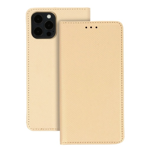 Samsung Galaxy S23 Ultra smart book magnetický knižkové puzdro (Zlatý)