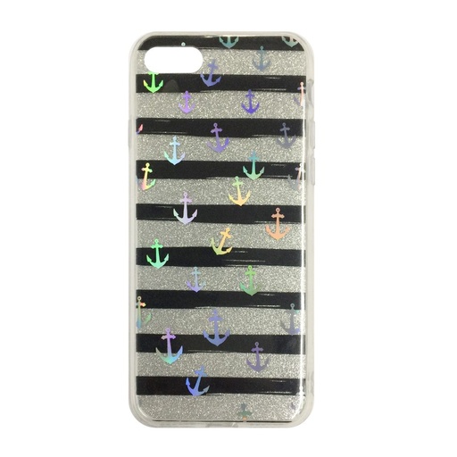 Samsung Galaxy J3 2017 fashion zadný kryt, kotva vzor