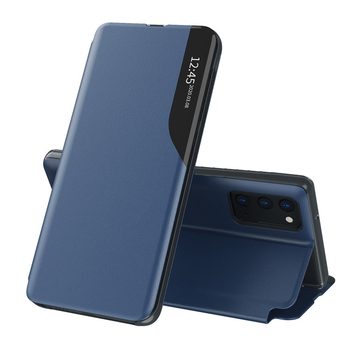 Samsung Galaxy A33 5G Smart view TPU knižkové puzdro (Modrý)