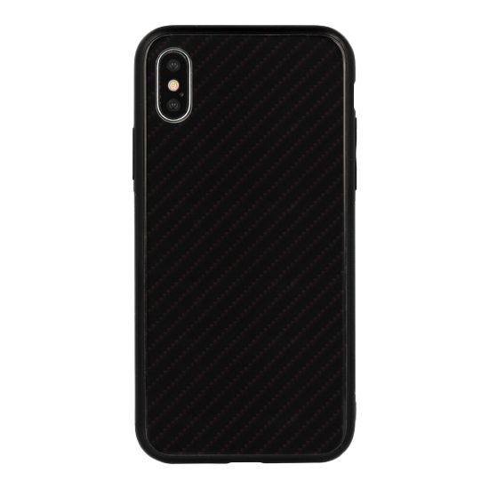 [FB5900217285977] Huawei Mate 20 Lite carbon glass back cover case (Black)