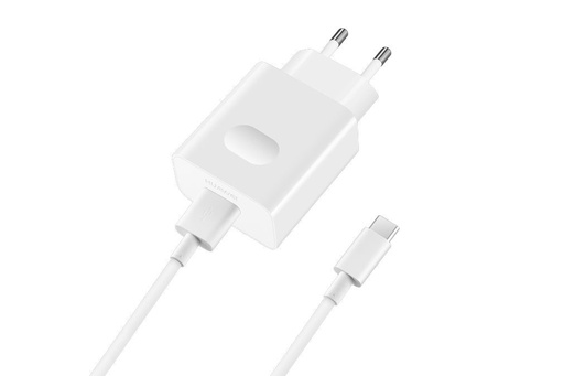 Huawei AP81 sieťový rýchlonabíjačka (type-C kábel), 5V 4,5A, max. 22,5W, biely
