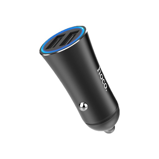 Hoco Z30A do auta nabíjačka (2xUSB port), 5V 3,1A, čierny