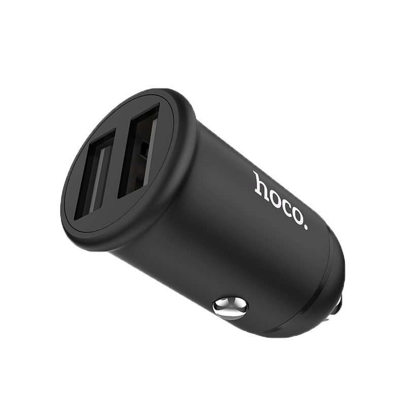 [6931474700032] Hoco Z30 car charger (2xUSB port), 5V 2,4A, black
