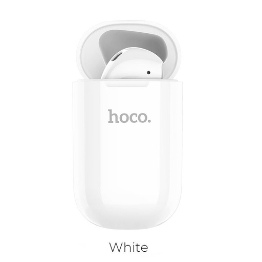 Hoco E43 Plus bluetooth headset, biely