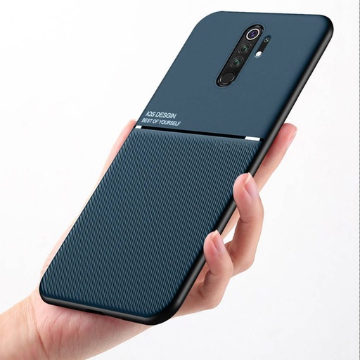Apple iPhone 12/12 Pro BIZNES silikónový zadný kryt (Modrý)