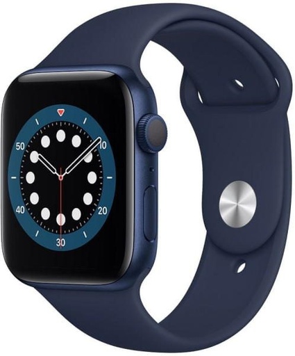 Apple watch Series 6 44mm, modrý