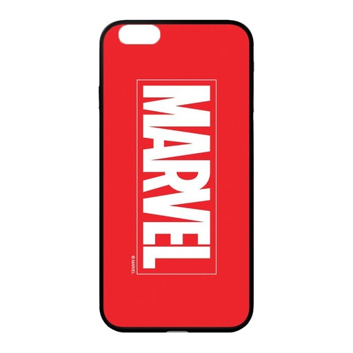 Apple iPhone X/ XS Marvel Marvel 005 sklo zadný kryt, (Červený) - MPCMV2205
