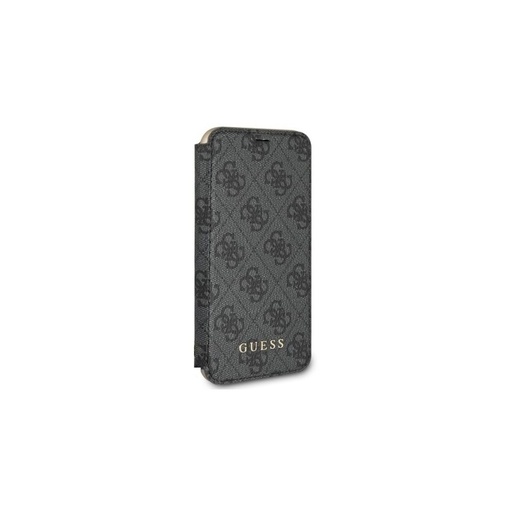 Apple iPhone X / iPhone XS GUESS Charms collection prémiový knižkové puzdro (Sivý )