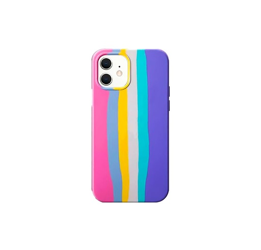 Apple iPhone 7/8/SE 2020/ SE 2022 rainbow stripes zadný kryt (vzor 2)