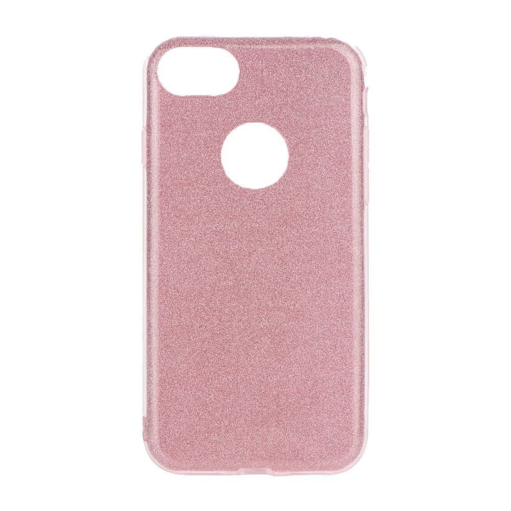 [5901737849571] Apple iPhone 7 Plus / iPhone 8 Plus forcell shining back cover case (Pink)