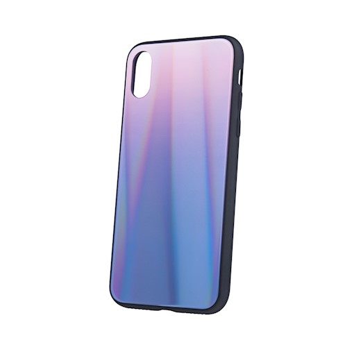 Apple iPhone 7 / iPhone 8 / iPhone SE 2020 / iPhone SE 2022 aurora glass zadný kryt (Hnedý - Čierny)