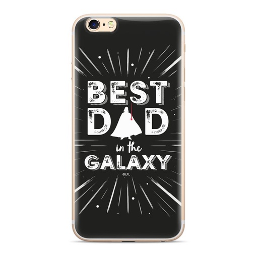 Apple iPhone 7 / iPhone 8 / iPhone SE 2020 / iPhone SE 2022 Star Wars silicone Vader 005 zadný kryt (Čierny)